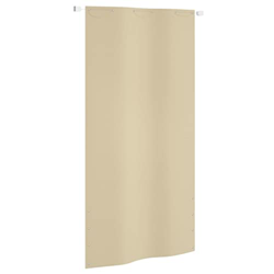 Pantalla de balcón beige 120x240 cm tela Oxford con tamaño: 120 x 240 cm (ancho x alto) precio