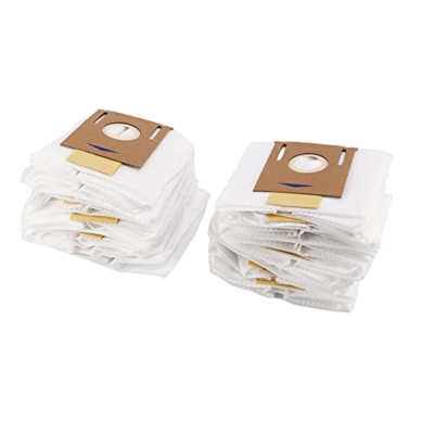 gluttonous Paquete de 20 Bolsas de Aspiradora para Polvo para Deebot T8 / T8 / N8 / N8 Pro Robot Aspirador y Fregona Limpiadora Accesorios de Limpieza