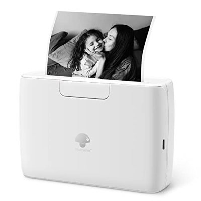 Phomemo M04S Mini Impresora térmica portátil - Impresora térmica móvil Bluetooth, admite Ancho de impresión de 53/80/110 mm, 300dpi, Compatible con iO