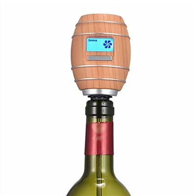 Regalos de aireador de vino eléctrico Decantador y dispensador de vino tinto, accesorios de aireación, juego de regalo de vino (tamaño :)