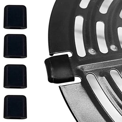 ZYNCUE 10 piezas de parachoques de goma universales para freidora de aire, piezas de repuesto de silicona, cubierta protectora antiarañazos para parte