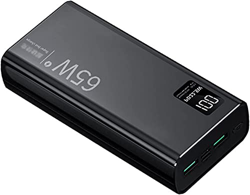 Cargador Portátil De 65 W 50000 Mah Power Bank, PD 20 W QC3.0 Power Bank De Carga Rápida Paquete De Batería Externa Con Pantalla LED, Cargador De Ener precio