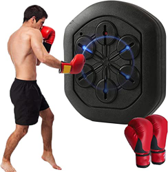 VBVARV Equipo Boxeo, Probador Fuerza Sacos Boxeo, Colchoneta Boxeo Montada Pared Que Muestra Fuerza Los Golpes, Número Golpes, Frecuencia Más Adultos, características