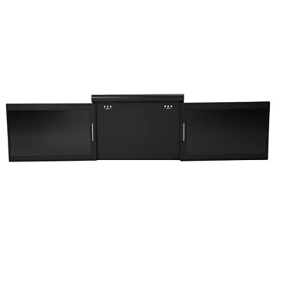 Portátil de Doble Pantalla, Doble Pantalla de Expansión HDR 100-240V Tecnología Ecológica para el Hogar (X50-A Enchufe de la UE)