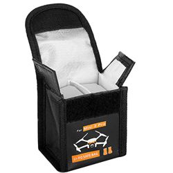 MOOKEENONE Baterías de drones portátiles Bolsa de almacenamiento a prueba de explosiones para DJI Mini 3 Pro características