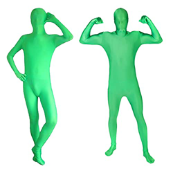 Andoer Traje de Cuerpo Entero Verde, fotografía de Cuerpo Entero, Traje Verde de cromakey, Unisex, Traje Verde para Adultos, elástico, Disfraz para Fo en oferta