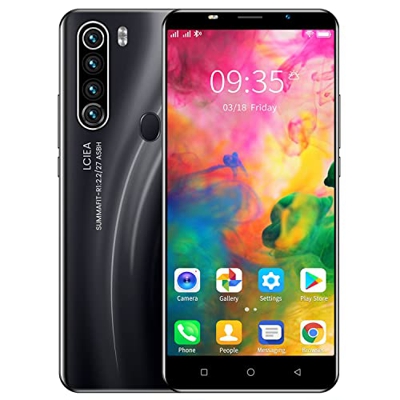 Teléfonos Móviles Baratos Desbloqueados sin SIM, Teléfono Inteligente 5.0 Pulgadas 3G Android, Cámaras Duales SIM Duales, WiFi, Bluetooth, GPS, Teléfo