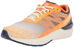 SALOMON Shoes Sonic 5 Balance, Zapatillas de Running Hombre, Bleached Sand/Blazing Orange/Astral, 44 EU en oferta