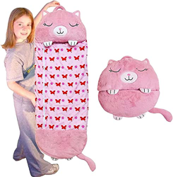 ALASON Saco de Dormir para niños Plegable con Almohadas y Sacos de Dormir, 2 en 1 cómodos y Divertidos Sacos de Dormir, cómodos y cálidos para niños,F en oferta