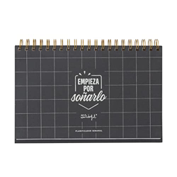 Mr. Wonderful, Planificador semanal - Empieza por soñarlo, MULTI (WOA2211955ESZ0) en oferta