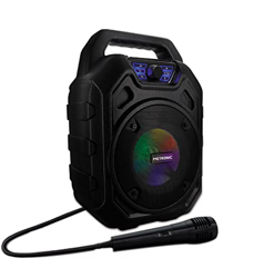 Metronic 477188 - Altavoz Bluetooth Potente 45W portatil, led Lights, toma USB, Micro-SD, AUX-IN, entrada para micrófono, micrófono incluido, radio FM en oferta