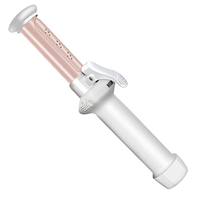 Tuccbay Rizador de pelo inalámbrico de 1 pulgada de cerámica para rizador 2 en 1, mini rizador de pelo para rizos sueltos, recargable por USB, portáti