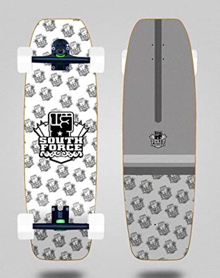 South Force Cruiser Skateboard Longboard Trucks 180 mm NF White 31.5 Fat Nose