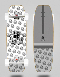South Force Surfskate Sakari Komplett mit SGI Surf Skate Trucks NF White 31.5 Fat Nose precio