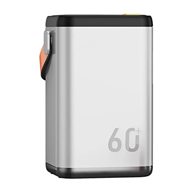 SOUNAS 35W Estación de Energía Portátil, Generador de Carga Rápida Bidireccional de 60000 MAh Compatible, para el Camping al Aire Libre, el Viaje, el 