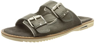 MUSTANG 4152-704, Sandalias Planas Hombre, Gris, 44 EU
