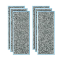 PRDECE Toallitas de Tela Lavables for iRobot Braava Jet M6, Kits de Piezas de Robot Aspirador, paño de mopa húmedo, 6 uds. (Color : 1-180-30) precio