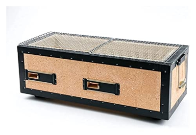 Barbacoa Diatomita Carbón Parrilla Barbacoa Hibachi Estufa BQ-8WF 54 X 23cm