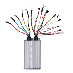 BuyWeek Controlador de Motor de Bicicleta eléctrica, 48V 72V 60A Modo Dual Controlador de Onda sinusoidal de 18 Tubos con Conector SM para Scooter de  precio