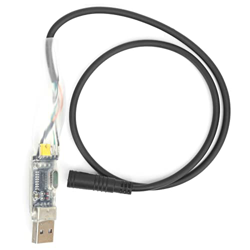 Agatige Cable de programación USB para BBS01 BBS02 BBS03 BBSHD, Motor de Bicicleta eléctrica, Kit de Motor de accionamiento Medio, Cable de programaci características