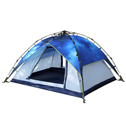 Desconocido Tienda de Campamento, Carpa Familiar Impermeable con Carne de Lluvia extraíble y Bolso de Transporte, Carpa Liviana for Acampar, Viajar, m precio