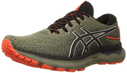 Asics Gel-Nimbus 24 TR, Running Shoe Hombre, Nature Bathing/Olive, 48 EU en oferta