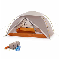 Desconocido Tienda de mochilero de Nylon de Campamento de 2 Personas, configuración fácil, for mochileros del Campamento al Aire Libre (Size : 1) en oferta