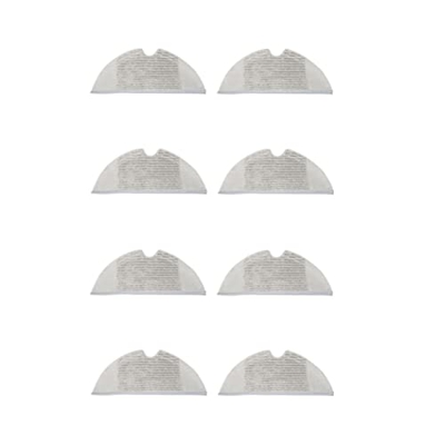 DEPILA Suelo 8 Piezas paño de mopa 1C Robot aspiradora, Accesorios de aspiradora robótica reemplazos Aptos for Xiaomi Fit for Accesorios de fregona Mi