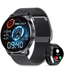 Smartwatch, 1,32" Reloj Deportivo para Hombres Mujeres con Marcación de Llamadas Notificación de Texto Asistente de Voz Frecuencia Cardíaca Monitor de precio