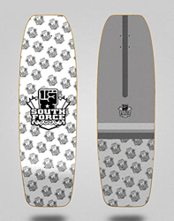South Force Monopatin Skateboard Surfskate Deck NF White 31.5 Fat Nose precio