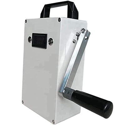 Generador de manivela Manual Dinamo de Emergencia de Alta Potencia de 150 W para Carga de computadora de teléfono móvil al Aire Libre con Enchufe USB,