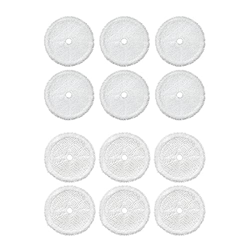 YEOYS 1 2pcs Piezas de Limpieza de aspiradoras Plaza de Limpieza Pads 3115 Robot de Barrido Aspirador de vacío Compatible for Bissell Trapeadores (Col precio