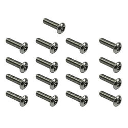 Bassulouda 17 unids para Mijia M365/Pro scooter eléctrico piso antirrobo tornillo para fijar la cubierta del compartimiento de la batería en oferta