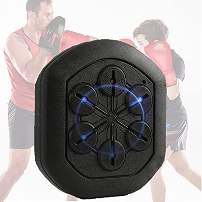 ZUKETANG Esterilla De Boxeo De Pared, Esterilla De Boxeo De Pared De PU, Equipo De Entrenamiento De Boxeo para Artes Marciales con Guantes De Boxeo Y 