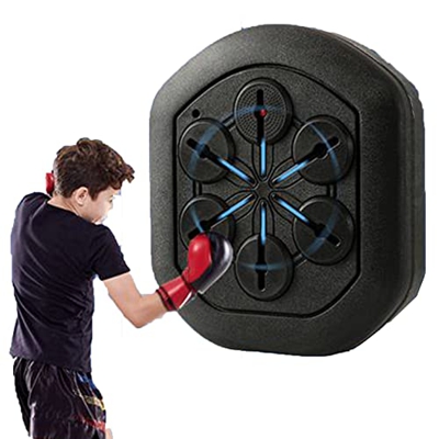 ZUKETANG MáQuina Inteligente De Boxeo, Colchoneta De Boxeo MúSica De CoordinacióN De Respuesta De Velocidad, Equipo ElectróNico Mini PortáTil De Boxeo