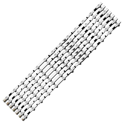 LESLIS 14PCS X Ajuste de retroiluminación LED for Samsung UA40F5500 AJAR 2013SVS40F HF400BGLV1H R/L UE40F6300 CY-HF400CSLV1 8+5 LED 832m'm Tiras de lu