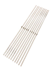 ALMVIS 10pcs / Lot LED Falta de retroiluminación Fit for Samsung 5 5NU7100 UE55NU7300 UE55NU7100 UN55NU7100 Aot_55_NU7300_NU7100 BN96-45913A BN61-1548 características