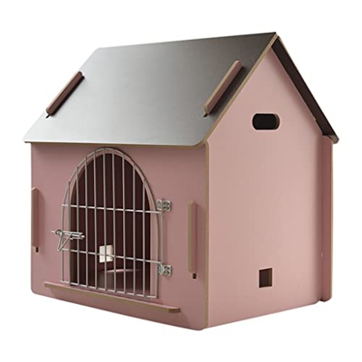 Caseta para Mascotas Caseta Universal para Perros Pequeños Caseta para Perros De Invierno Caseta De Madera para Perros De Exterior (Color : Purple, S 