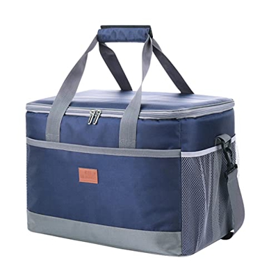 Zeroall Classic Bolsa Térmica Nevera Portátil de 33L Bolsa Aislante Nevera para Picnic y Camping, Bolsa Isotérmica para El Aire Libre Playa Barbacoa C