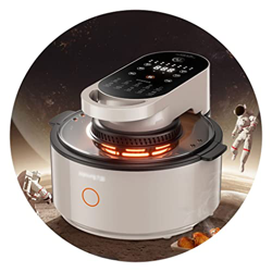 Freidora De Aire Horno Visible En Casa Freidora Todo En Uno Freidora Totalmente Automática (Color : Grey, S : 5.5L) precio