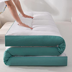 EBFIT Colchón de Futón de Invierno, Colchón de Suelo Japonés Acolchado, Tumbona de Suelo Plegable Cama de Huésped Acolchada para Acampar en Coche (Col precio