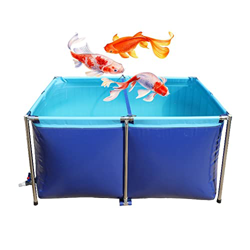 zklaseot Lonas Impermeables Exterior, sobre El Suelo Piscina, Plegable Cuadrado Piscina For Perros For Perros Grandes Portátil PVC Plástico con Soport en oferta