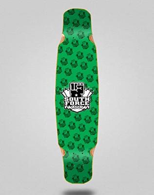 South Force Skate Skateboard Longboard Deck Mix Bamboo 46 x 9 NF Green