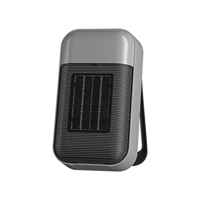 cvjjz Calentador doméstico, Calentador silencioso de bajo Consumo y Ahorro de energía, Calentador pequeño for Interiores (Color : Gray)