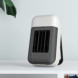cvjjz Calentador doméstico, Calentador silencioso de bajo Consumo y Ahorro de energía, Calentador pequeño for Interiores (Color : Wei�) características