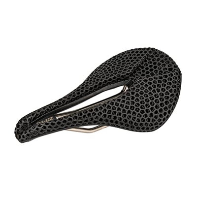 SWEPER Cojín de Asiento de Bicicleta de Nido de Abeja con Estampado 3D, cojín cómodo Transpirable for Bicicleta de montaña y Carretera, Equipo de Cicl