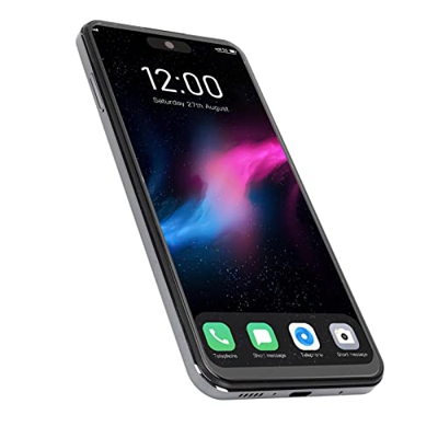 FOFY Teléfono Móvil I14 Pro MAX de 6,6 Pulgadas, Batería de 7000 MAh, Procesador de 12 NM, UE, 100‑240 V, 12 GB, 256 GB, Teléfono Diario (Negro)