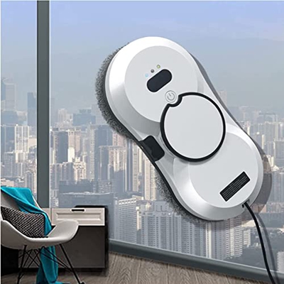 Robot de limpieza de ventanas con rociador de agua automático, aspirador de ventanas Robot de limpieza de vidrio inteligente, robot de limpieza automá