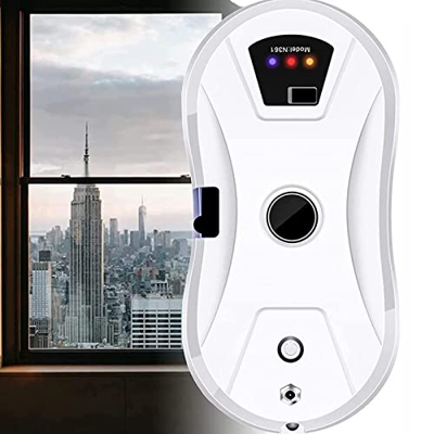 Robot limpiador de ventanas con rociador de agua automático, aspirador de ventanas Robótico inteligente de limpieza de vidrio, robot limpiador automát