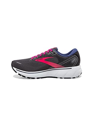 Brooks Ghost 14, Zapatillas para Correr Mujer, Pearl/Black/Pink, 38.5 EU